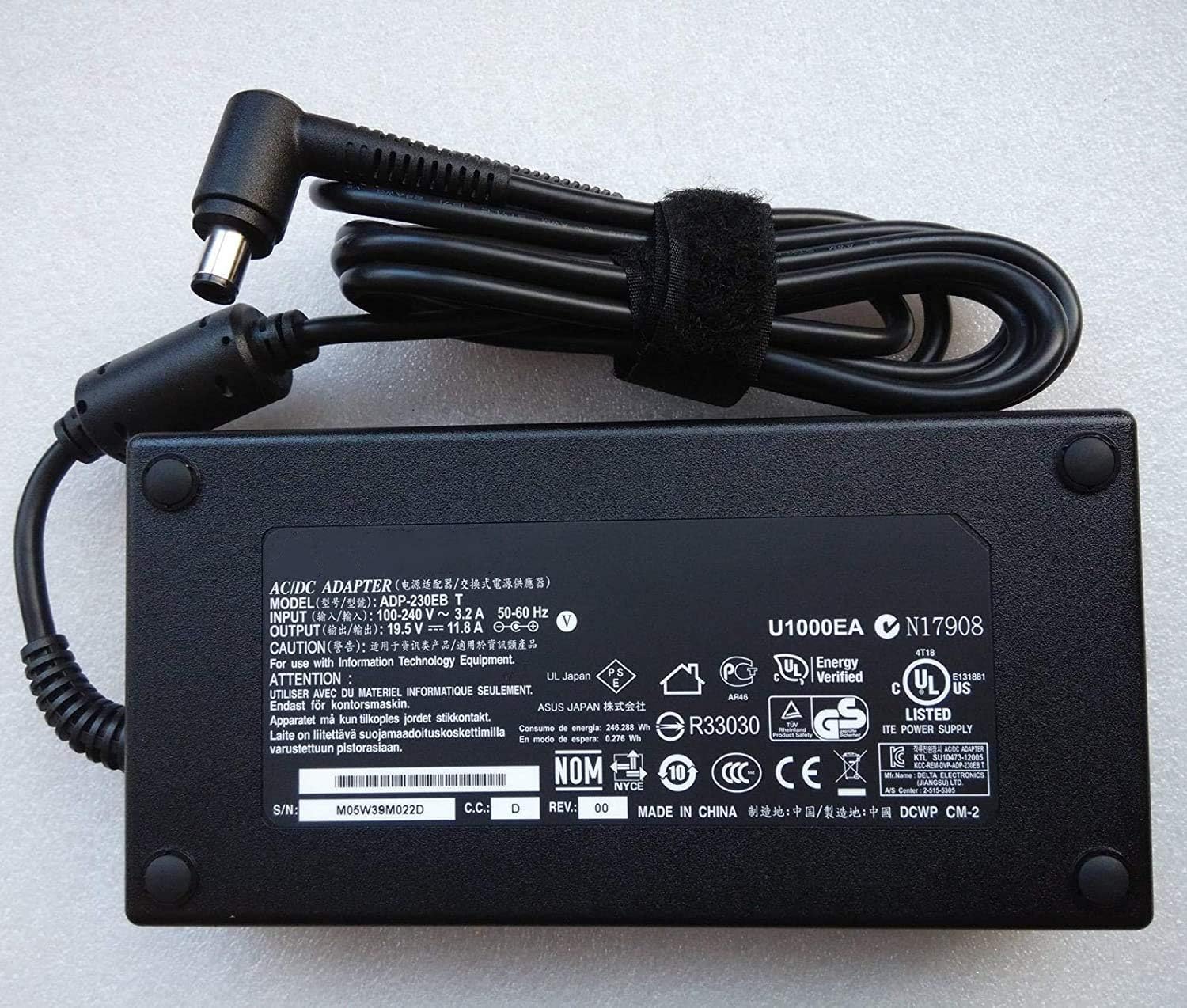 Lowest Price Huiyuan Slim 19.5V 11.8A 230W Laptop Charger ADP-230CB B ADP-230EB T ROG G752VY-DH72 DH78K G750JH-T4024H G750JH-T4030H AC Power Adapter Compatible with Delta Asus ROG GFX70JS GFX70JZ GFX71JT GFX71JY Lowest Price Huiyuan Slim 19.5V 11.8A 230W Laptop Charger ADP-230CB B ADP-230EB T ROG G752VY-DH72 DH78K G750JH-T4024H G750JH-T4030H AC Power Adapter Compatible with Delta Asus ROG GFX70JS GFX70JZ GFX71JT GFX71JY