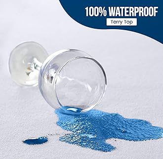 Utopia Bedding Waterproof Mattress Protector Twin XL Size 14 Pack, Premium 200 GSM Terry Mattress Cover, Soft & Breathable Bed Cover, Fitted Sheet Style with Stretchable Deep Pockets 15" (White)