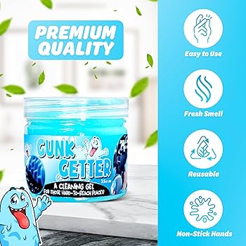 Amazon.com: PeerBasics Gunk Getter, Cleaning Gel for Those