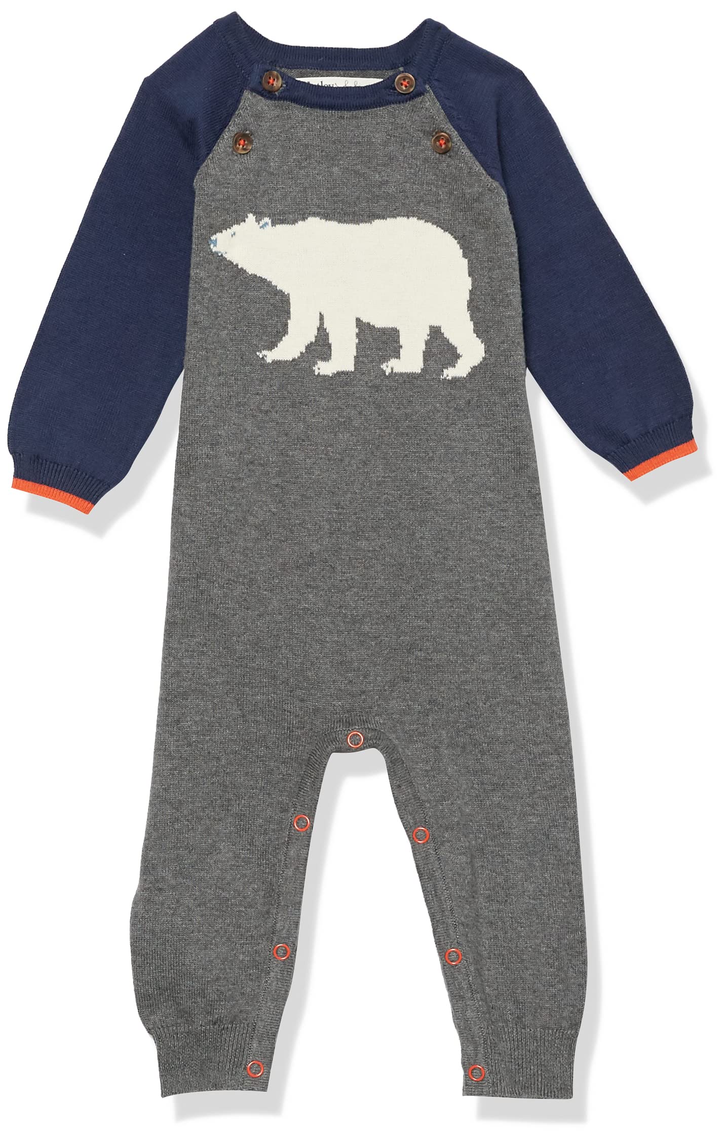 Hatley Baby Boys' Sweater Romper Toddler Footie