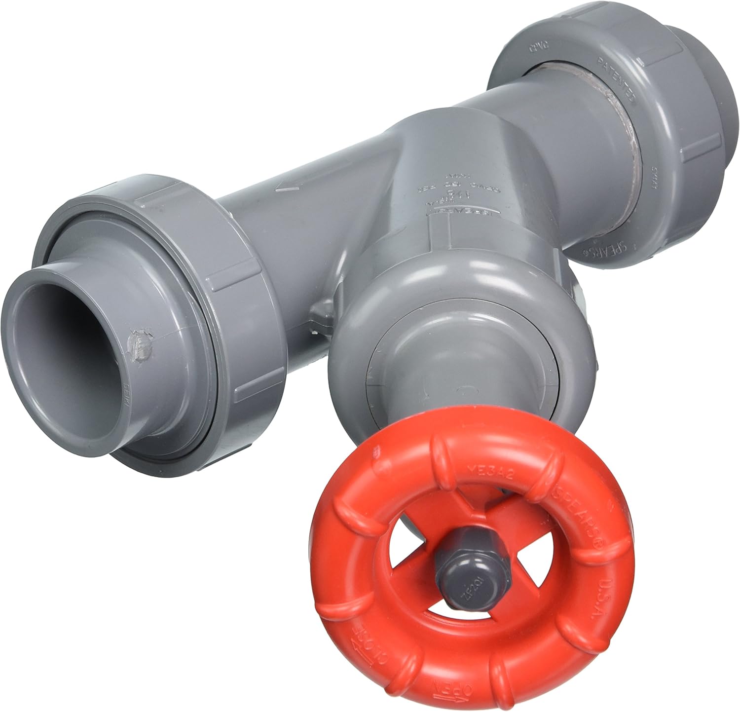 Spears 172A015C CPVC Schedule 80 CPVC YPattern True Union Valves