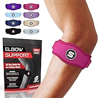 Vista 1 de Sleeve Stars - Codera de tenis para mujer, correa de codo de tenis ajustable, codera de codo de golfista para hombres, soporte de contrafuerza