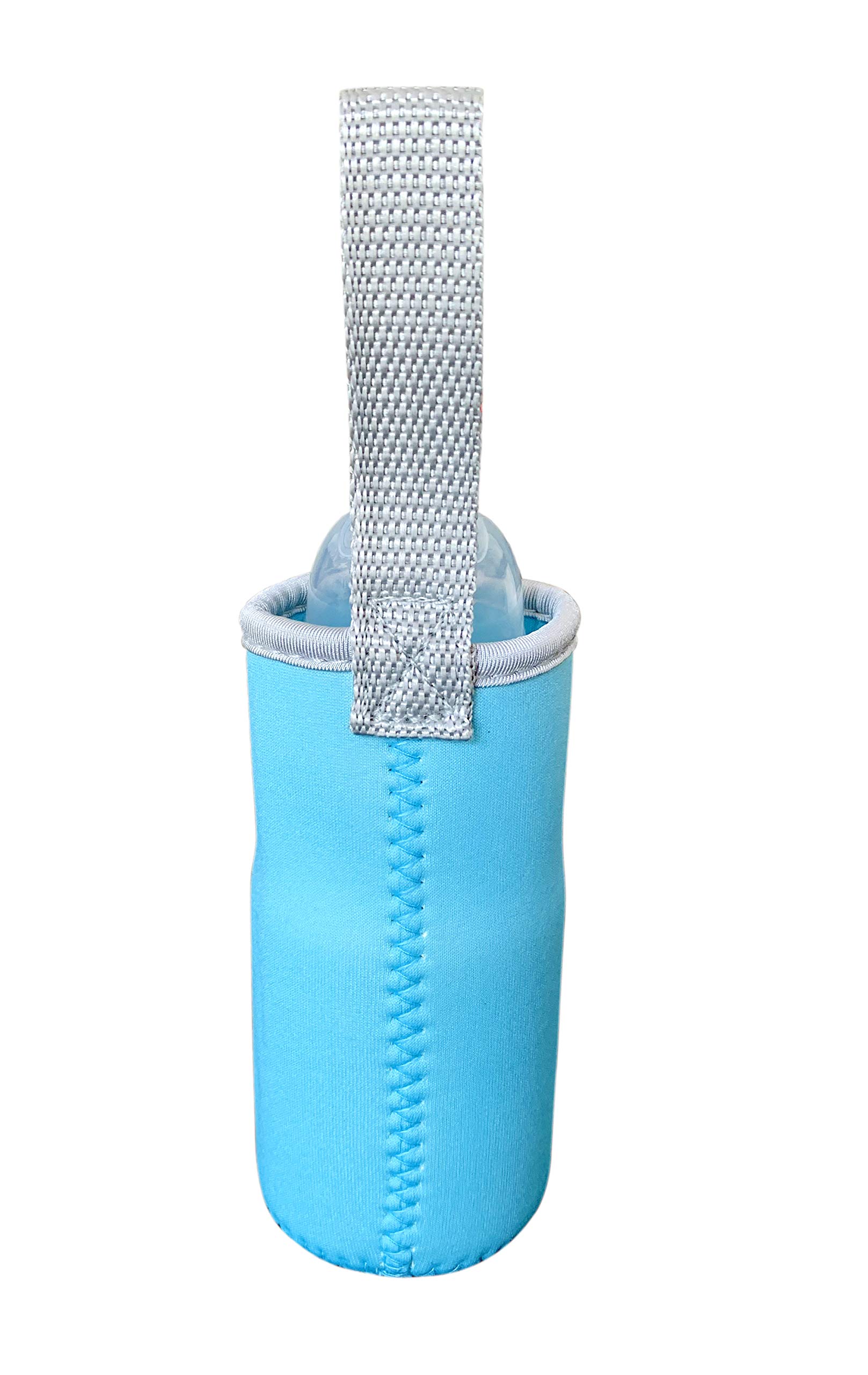 THE LITTLE LOOKERS? Cute Animated Patterned Soft Stretchable Baby Feeding Bottle Cover with Easy to Hold Strap for 120ml, 150ml, 240ml (Dinosaur & Lion, Pack of 2) - Image 8 thumbnail