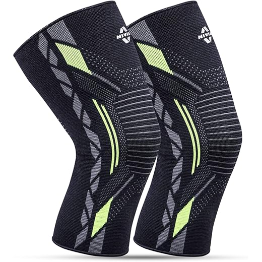 Knee Support Sleeves Pair for Sports