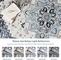 Vista 8 de Dripex Alfombra Lavable de Tribus - 2x5 Alfombra Antideslizante sin Desprendimiento para Pasillos, Resistente a Manchas, Alfombra de Cocina