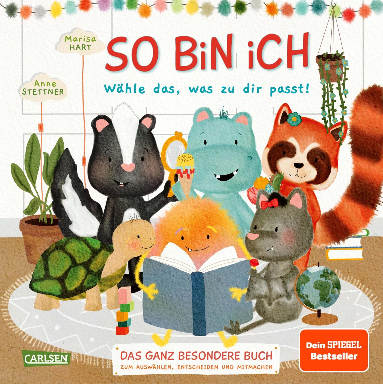 So bin ich - Wähle das, was zu dir passt: Das ganz besondere Buch zum Auswählen, Entscheiden und Mitmachen | Interaktives Vorlesebuch nach neuem ... der Kinder und lädt zum Dialog ein