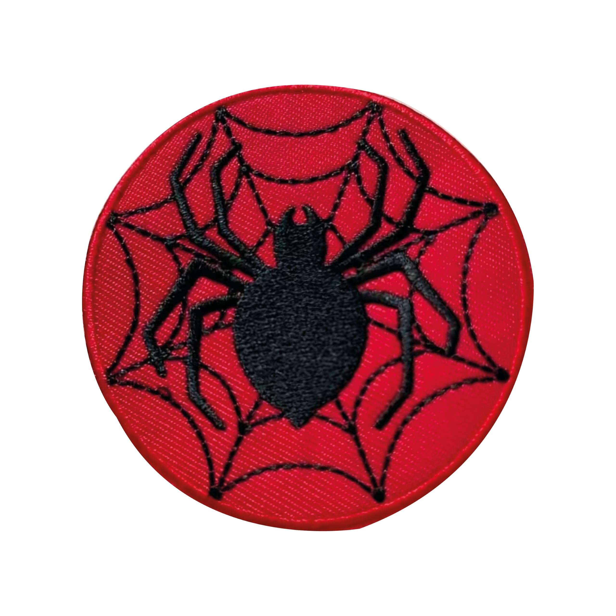 Spider Embroidered Iron-On Patch for Jackets, Jeans, Bags, Caps & Backpacks – Decorative Sew-On Applique (2 Inch x 2 Inch)-image-8
