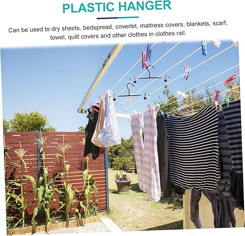 Miniatura 9 de Perchas para pantalones, bufandas, pantalones cortos, perchas de metal para almacenamiento de armario, perchas para pantalones, perchas para ropa,