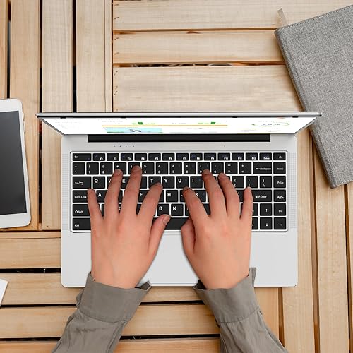 Miniatura 7 de Computadora portátil 8 GB DDR4 256 GB SSD de cuatro núcleos Intel Celeron J4105 (hasta 2.5 GHz), 14.1 pulgadas 1080P FHD portátiles tradicionales,