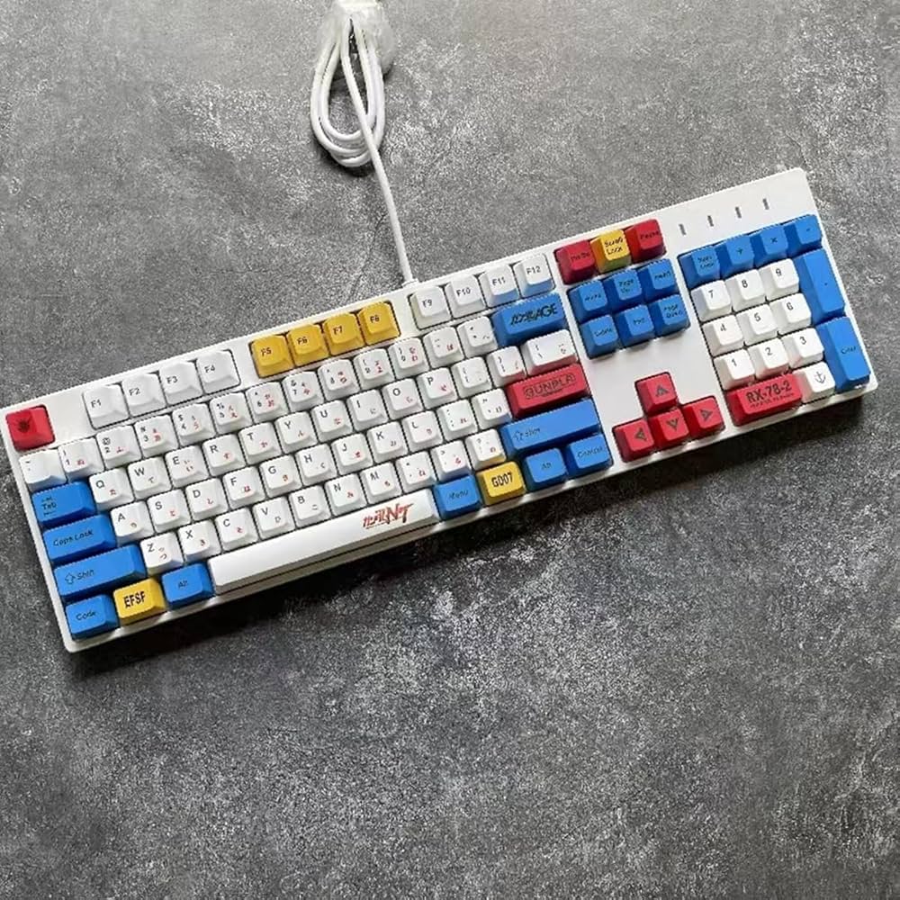 Amazon | 機動戦士ガンダム キーボード 機械キーボード USB