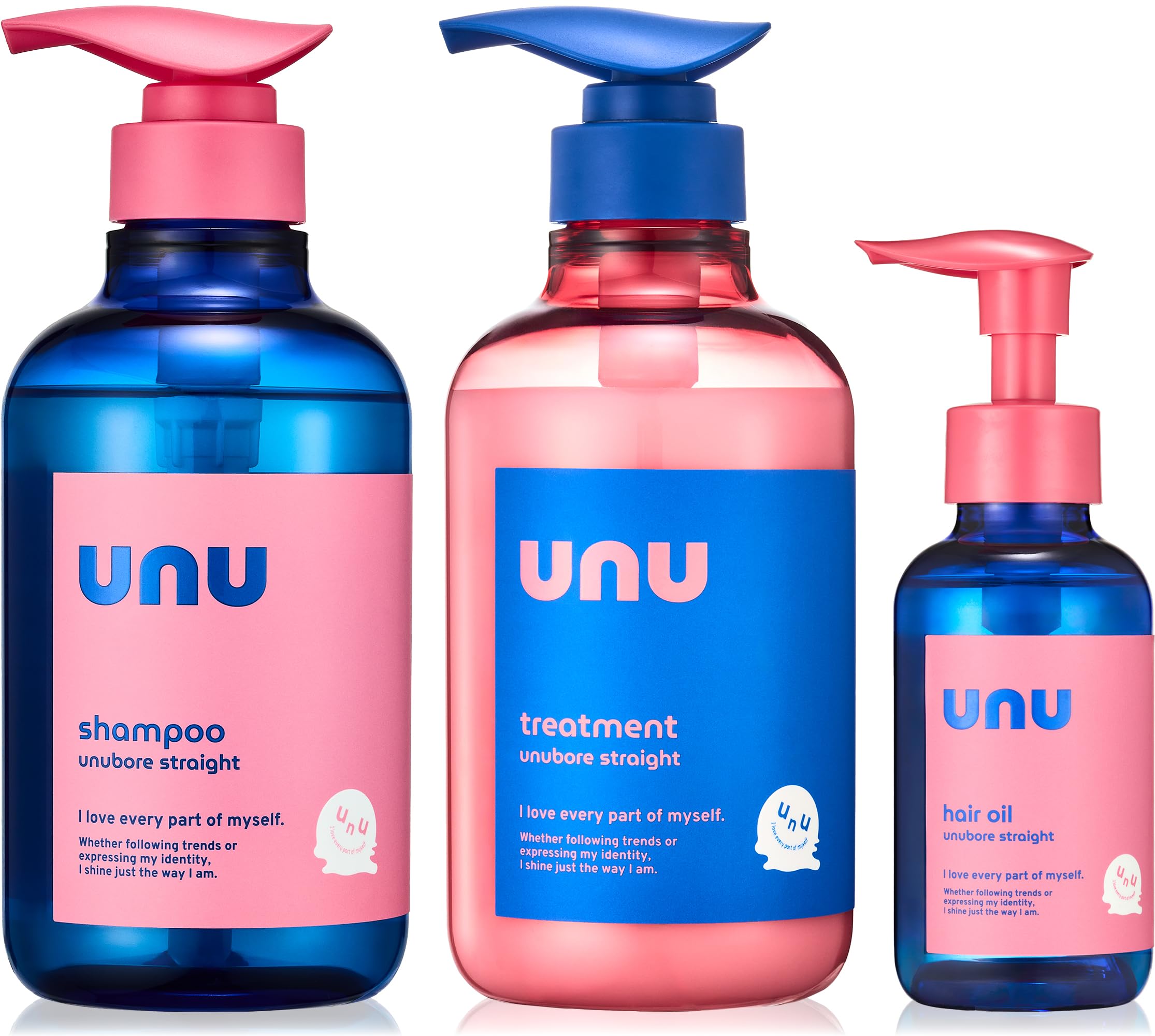 新品⭐︎未使用⭐︎初回購入より安い⭐︎シャンプー、トリートメント、ヘアオイル3点セット Amazon | unu(ウヌ) ウヌボレストレート シャンプー ヘア