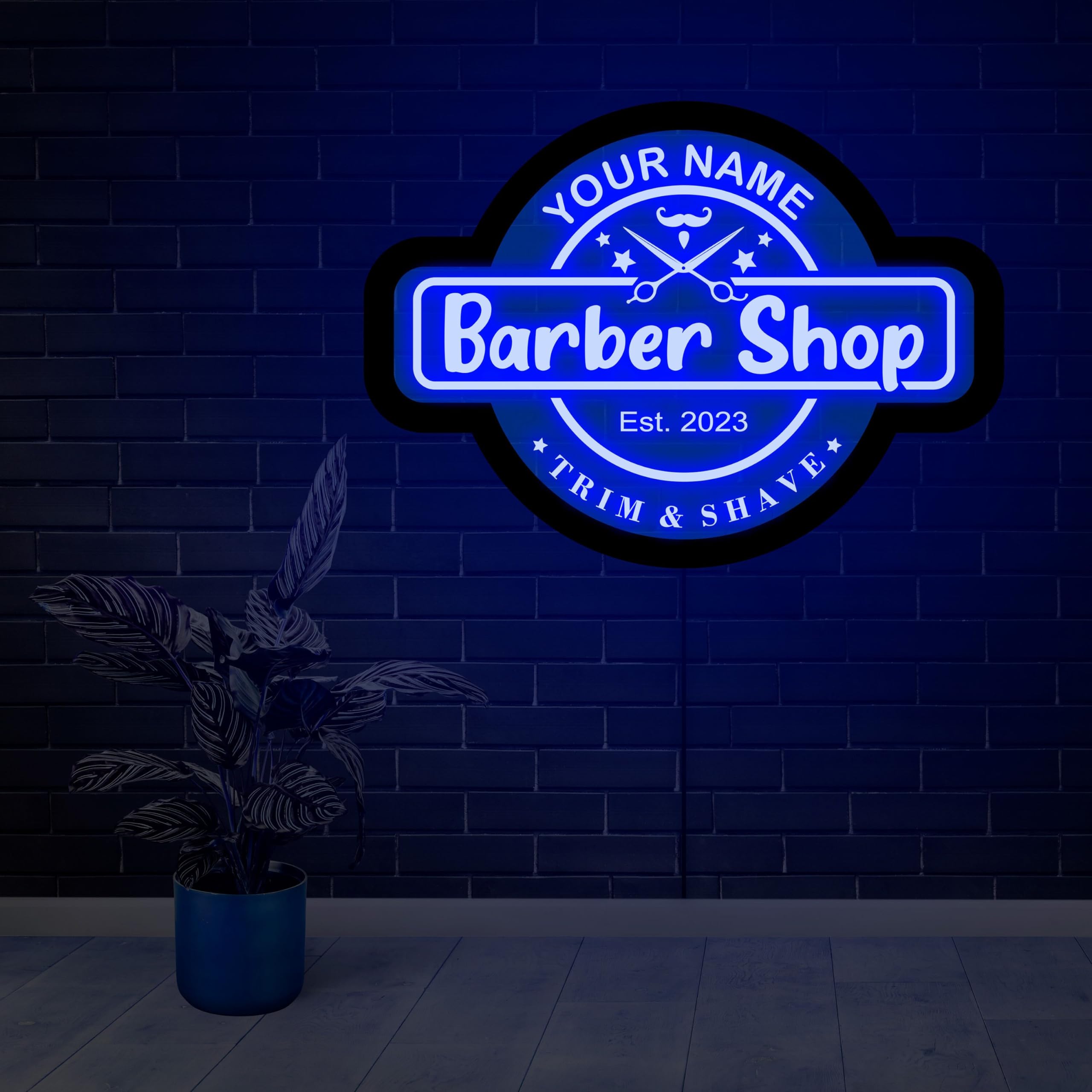 Insegna Al Neon Tatuaggio Verde, Luce LED Dimmerabile 40x10,8 Cm, Per Negozio Tatuaggi, Salone, Decorazione Murale