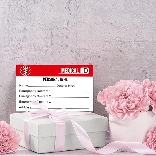 Miniatura 7 de Pulseras de alerta médica personalizadas para mujer con grabado gratuito, pulsera de identificación de emergencia, joyería médica, 6.0 a 9.0 pulgadas