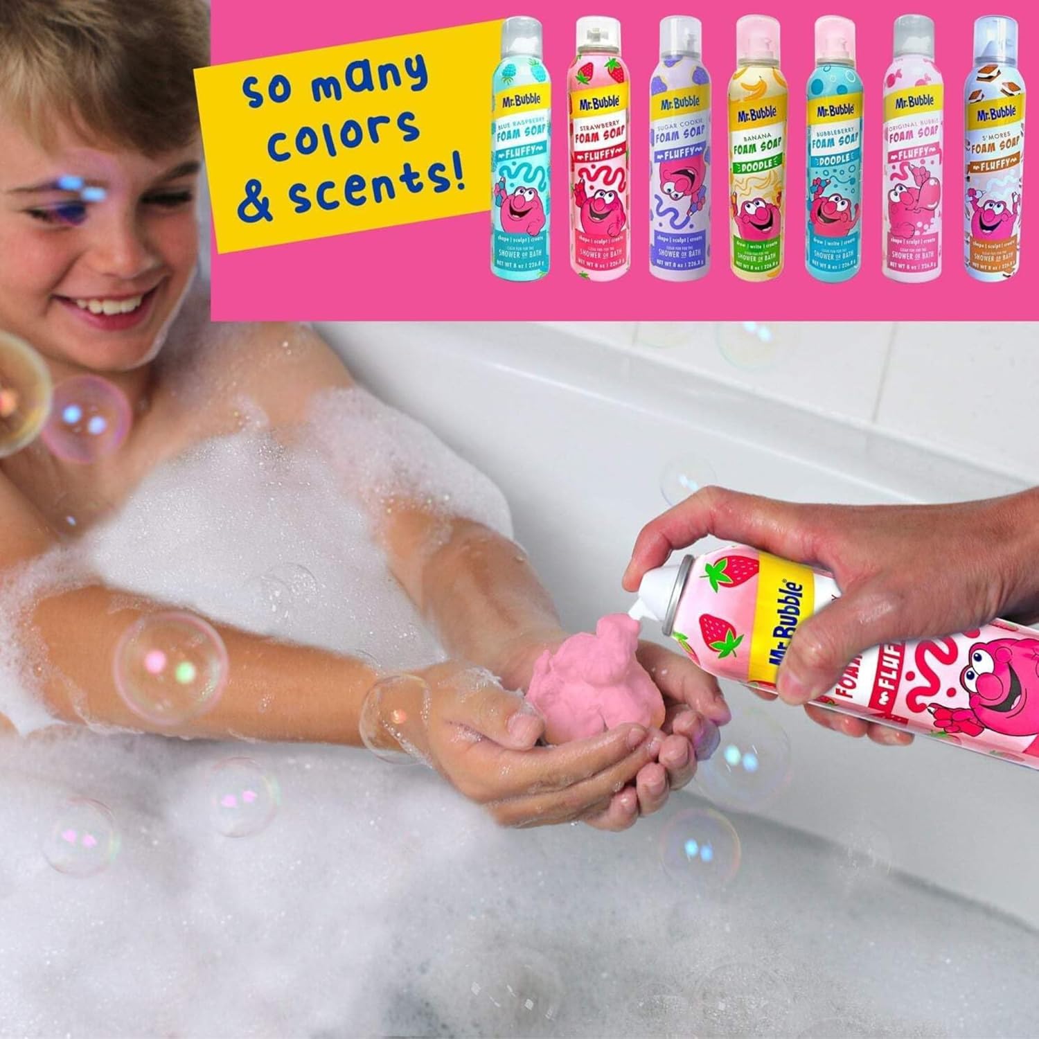 B'ubble Foam Soap Twin Pack, Rotating Colors and Scents, 8 oz (Pack of 2)
