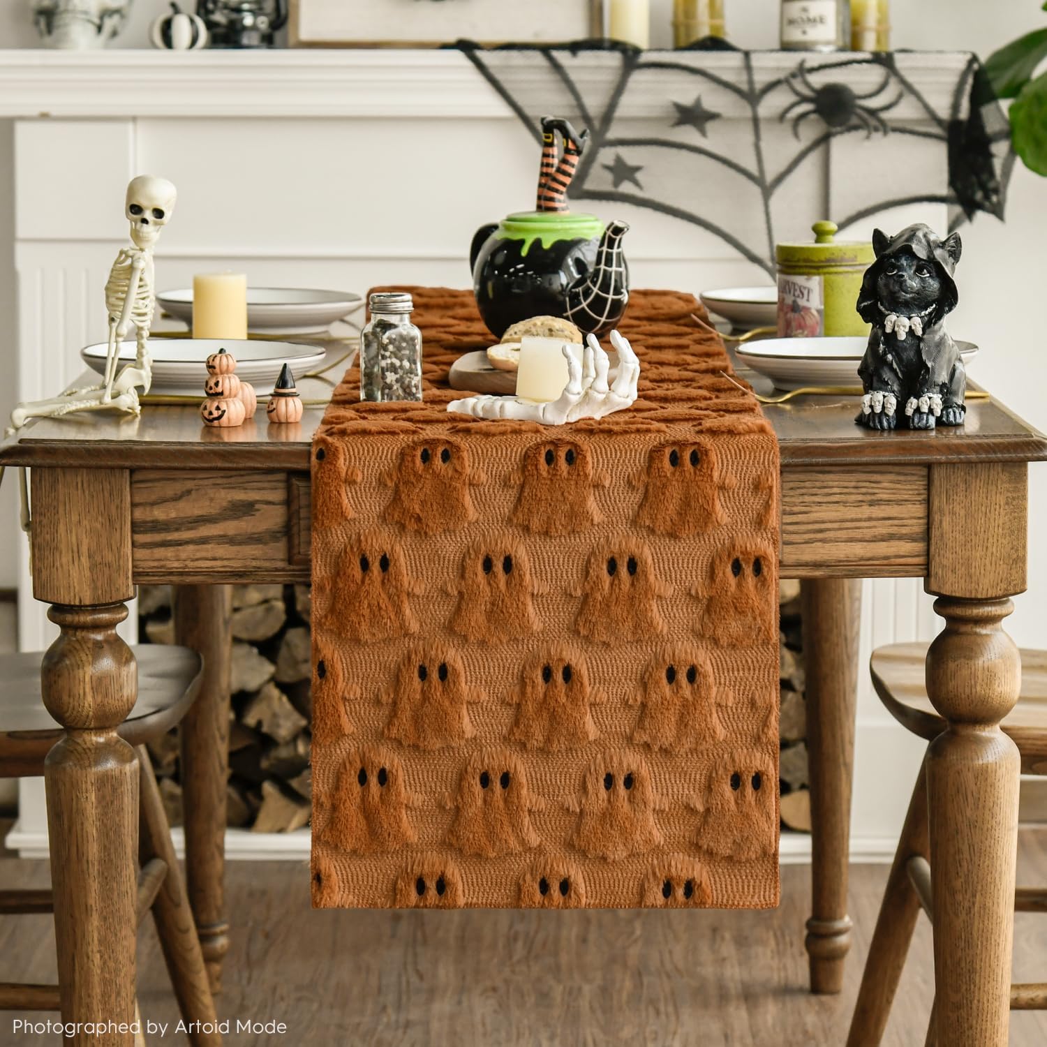 Artoid Mode Chemin De Table En Peluche Douce - Velours