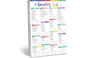 ERKE Grocery Checklist Notepad