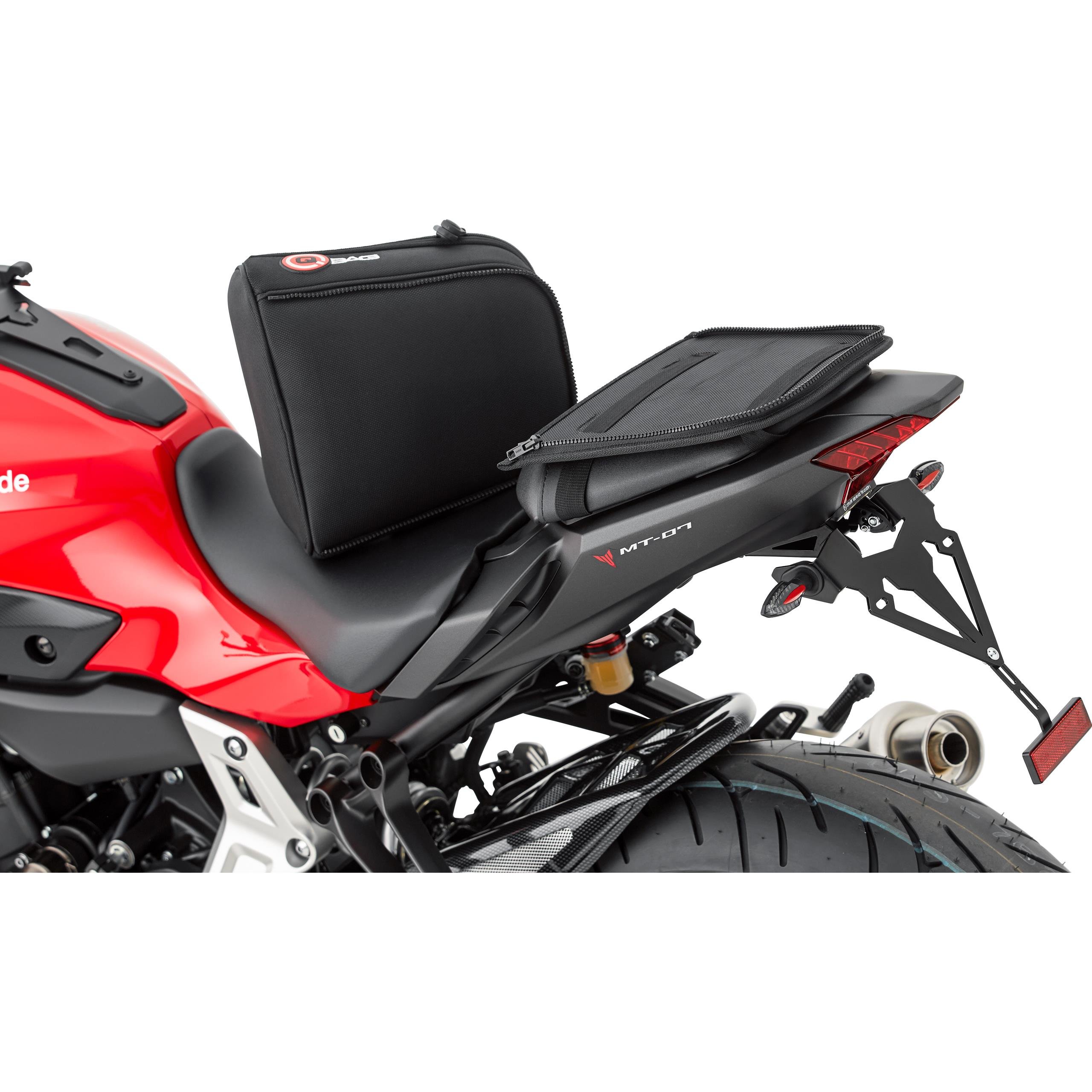 QBag Hecktasche 03 Motorradtasche 5 Liter Stauraum schwarz