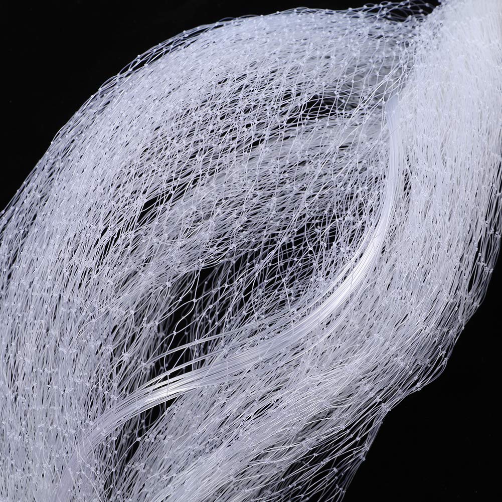Wurfnetz Zum Fischen, Tragbares Fischernetz, Nylon Mesh Fischnetz zum Fangen von Angelnetz Angelzubehör, Fishing Net Handwurf Fishnets Fische Angeln Cast Net
