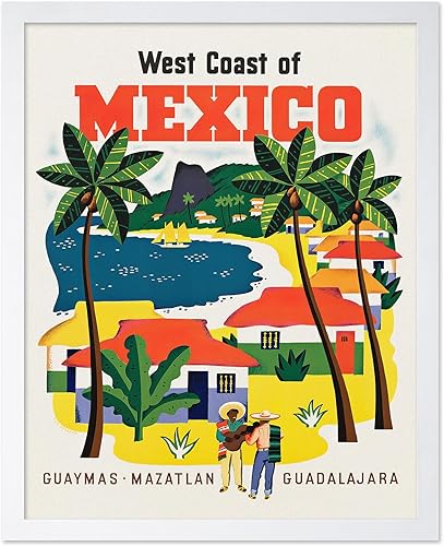 Miniatura 63 de Poster Master Póster de viaje vintage, impresión retro de Miami, arte de Florida, regalo elegante para hombres, mujeres, amantes de los viajes,