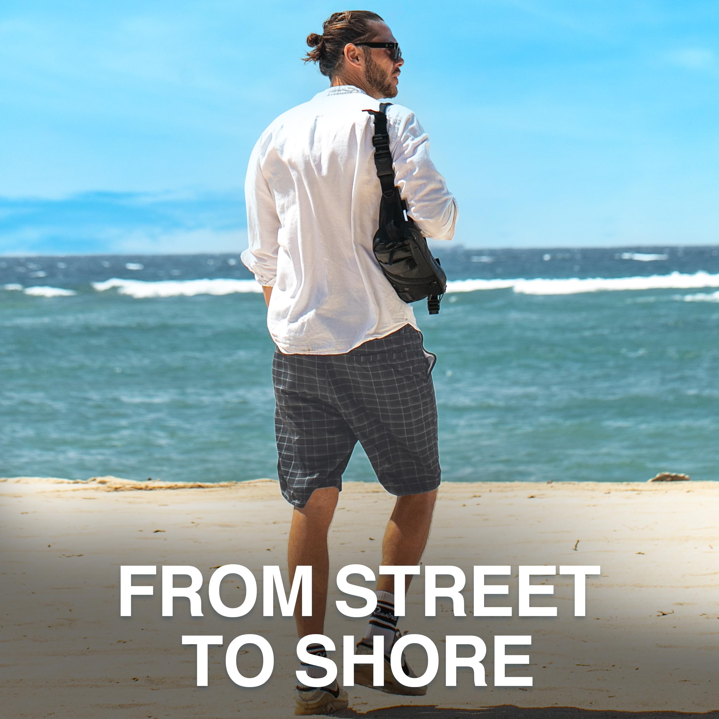 Kanu Surf Men's Highline Stretch Hybrid Boardshort