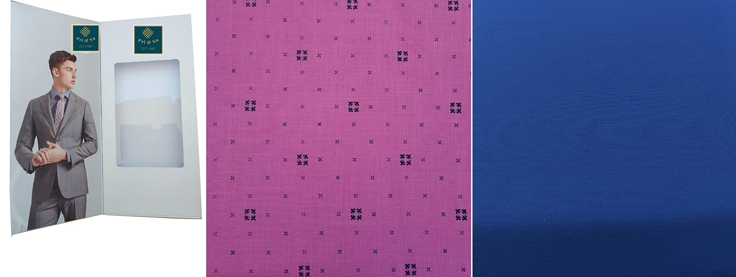 Pri & Su CottLinns Combo of Cotton Shirt 200017 & Trouser 90088-picture-24