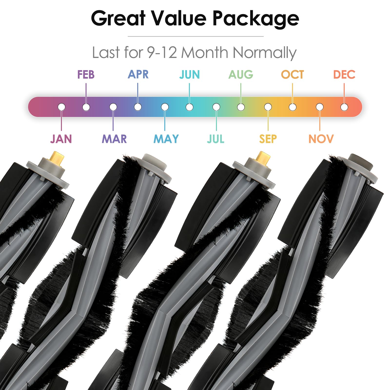 Amazon.co.jp: 【4本】ローラーブラシ ECOVACS DEEBOT X1/ X1