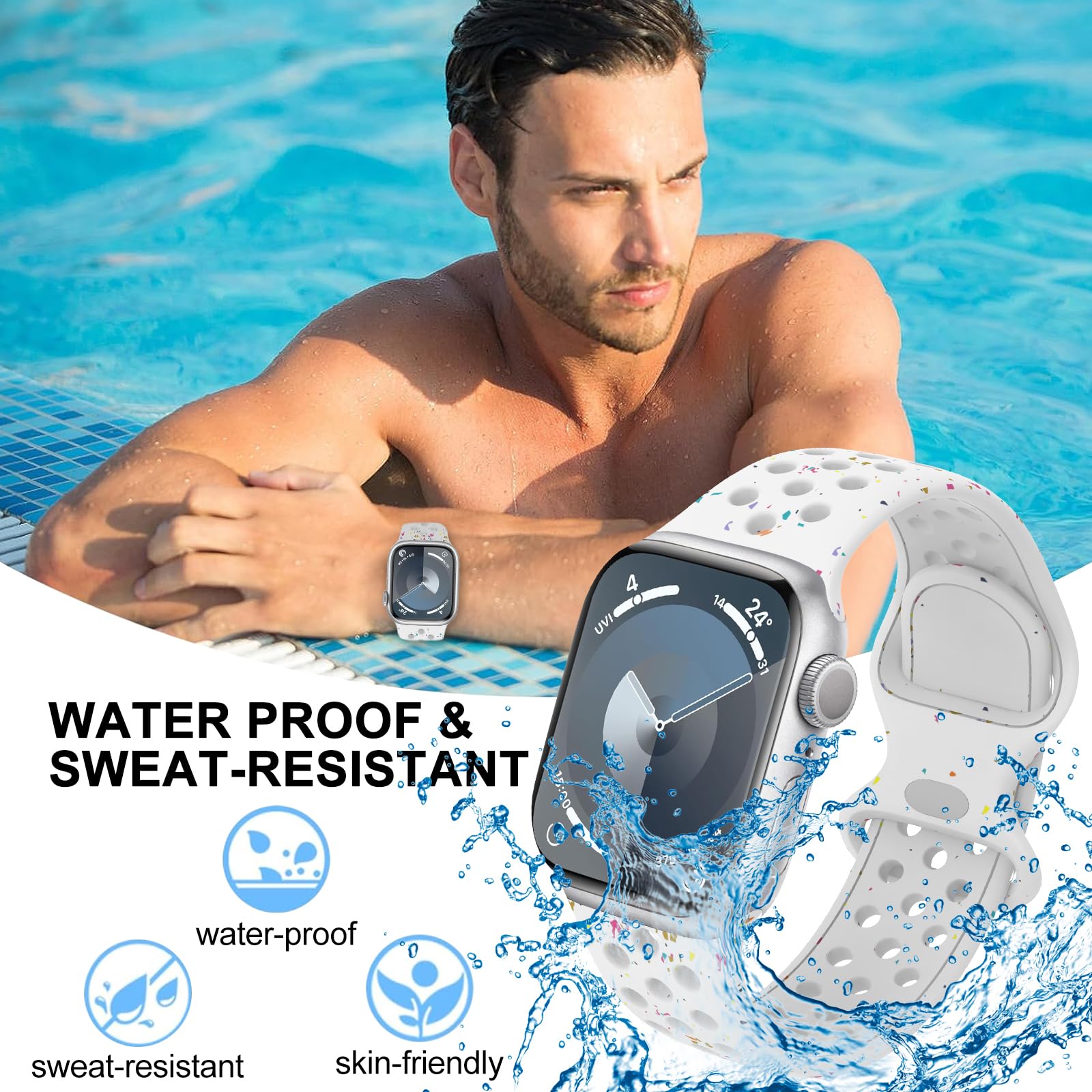 Sport Straps Apple Watch 41mm Series 9 - Image 3