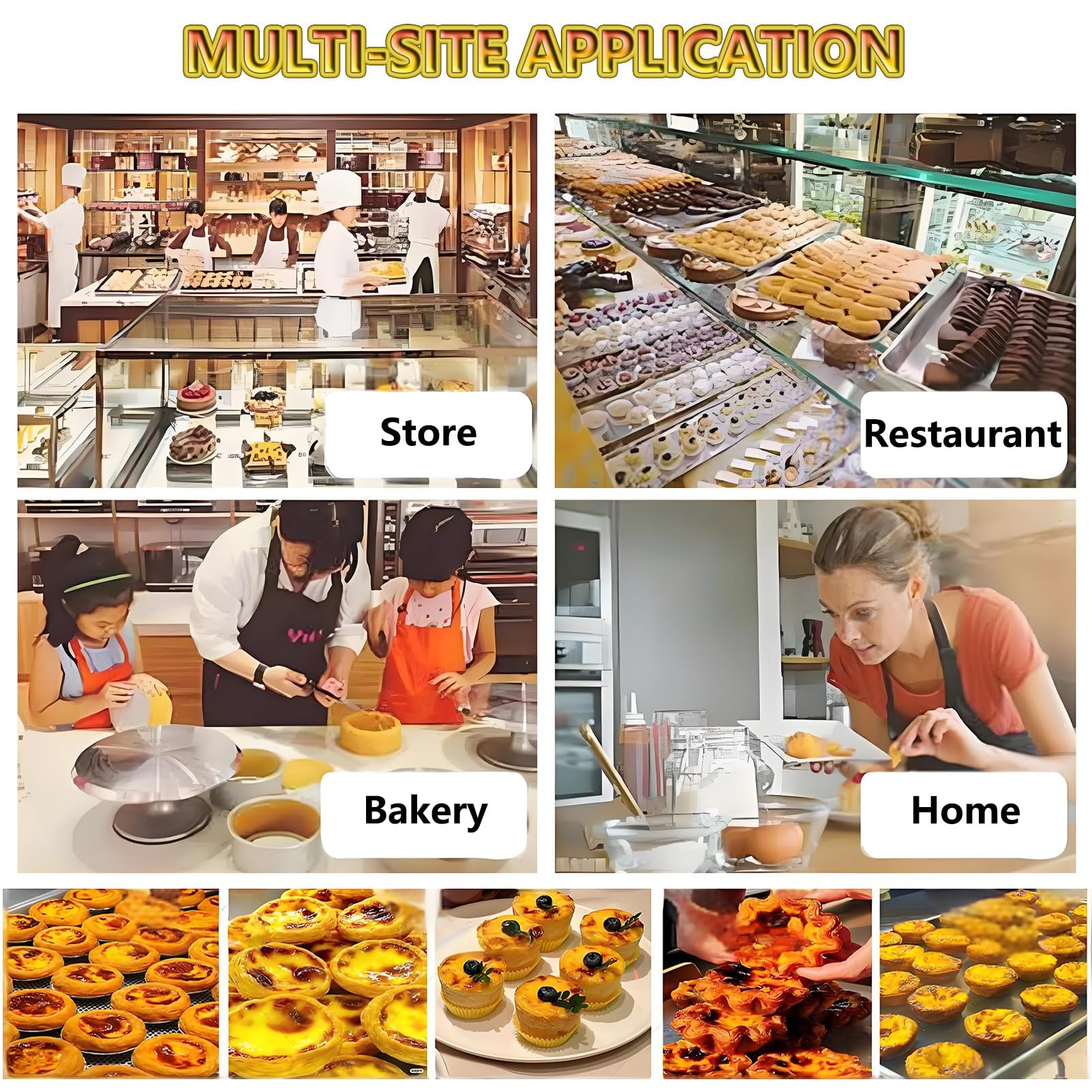 Máquina Manual para Prensar Bases de Tartaletas De Huevo, Moldeadora De Bases de Tartaletas para Elaboración Uniforme De BasesdDe Tartaletas de Huevo, Pasteles, Tartaletas Y Muffins 26