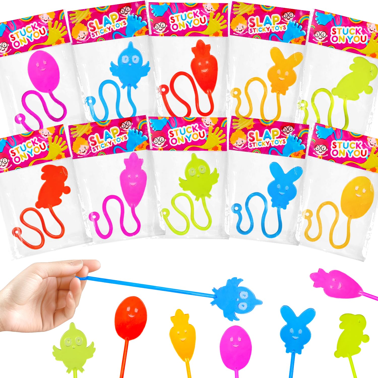 Amazon.com: Easter Basket Goodie Bag Stuffers Party Favors for
