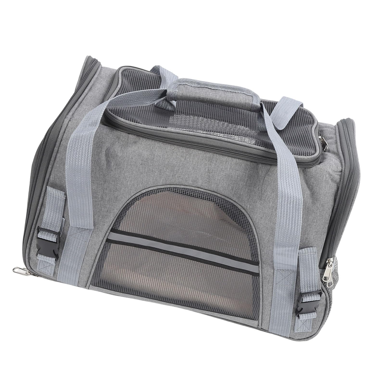 Borsa da Trasporto per Gatti, Borsa Morbida da Trasporto per Animali Domestici per Campeggio all'aperto (GREY)
