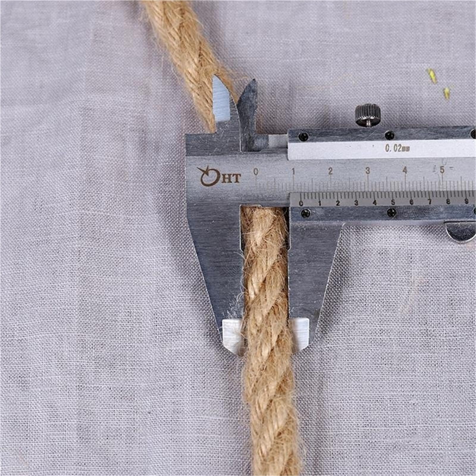 Corda Canapa Naturale 10M Corda di iuta naturale Spago intrecciata Macrame String DIY Craft Decorazione fatta a mano Pet Scratching 4mm-12mm
