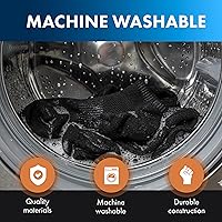 Vista 5 de Debra Weitzner Diabetic Socks For Men and Women Loose Fit Non-Binding Cotton Crew Socks 6 Pairs