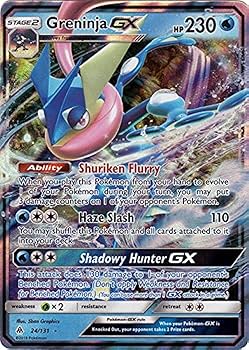 Pokémon - Greninja GX - 24/131 - Ultrarrara - Luz Proibida - Carta