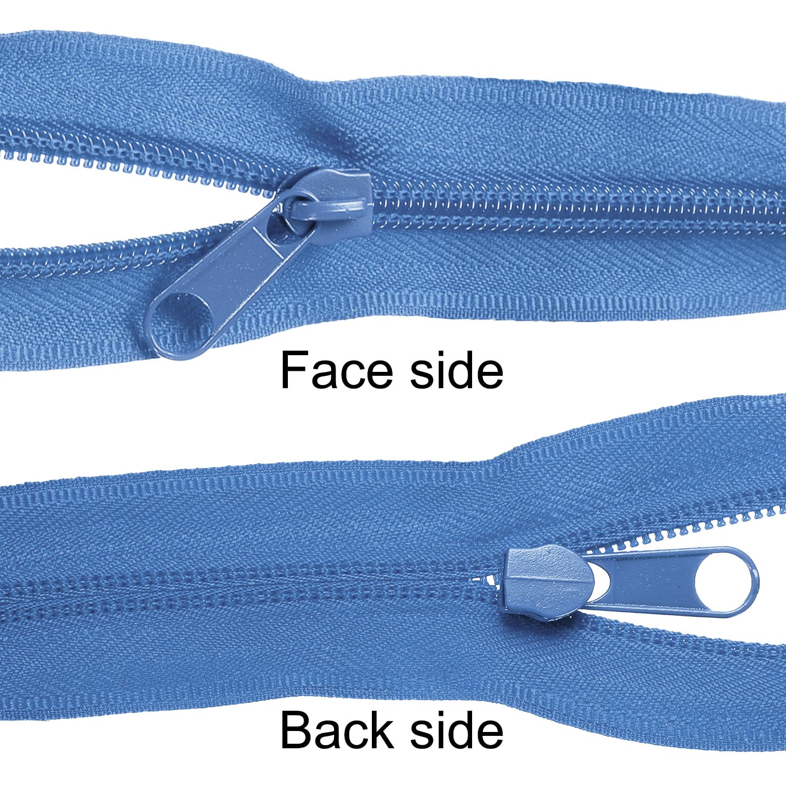uxcell #5 10 Yards Nylon Coil Zippers - Image 4