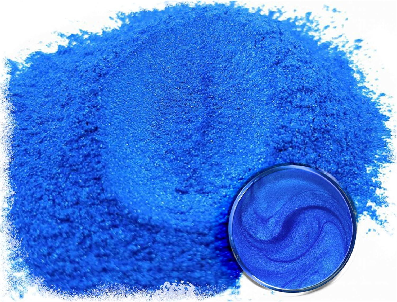 Eye Candy Pigments Premium Blue Mica Powder - Zaffre Blue (50gr) - for Epoxy, Resin, Soap, Paint, Woodworking, Acrylic Pouring, Bath Bombs, Fishing Lures - DIY Arts and Crafts Additive - Image 6