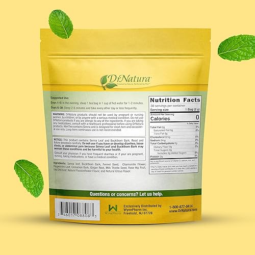 Miniatura 2 de DrNatura Kleritea una rica fusión de hierbas de 12 ingredientes cuidadosamente seleccionados suministro de 30 días 30 bolsas de té