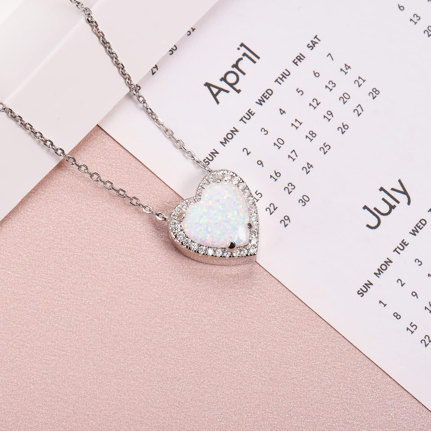 Cremation Jewelry for Women 925 Sterling Silver Teardrop/Heart CZ Urn Ashes Necklace Jewelry Memorial Keepsake