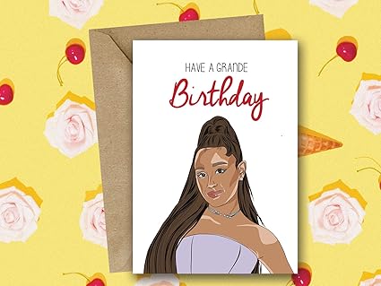 Ariana Grande Carte D Anniversaire Inscription Have A Grande Birthday A5 Amazon Fr Fournitures De Bureau Ariana Grande Carte D Anniversaire Inscription Have A Grande Birthday A5 Amazon Fr Fournitures De Bureau