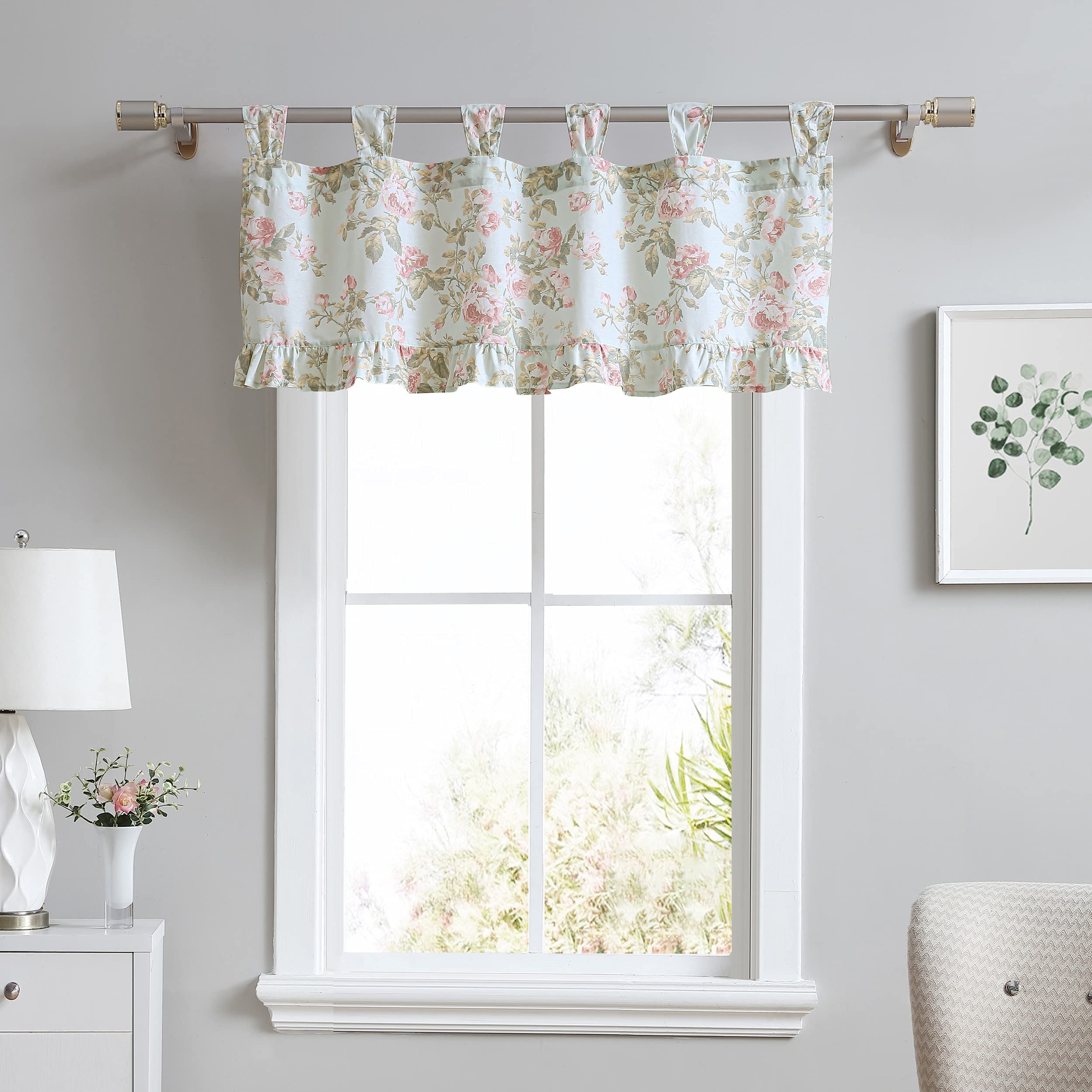 Amazon｜Laura Ashley Home | - 100% 20 x 50 Madelynn｜カーテン