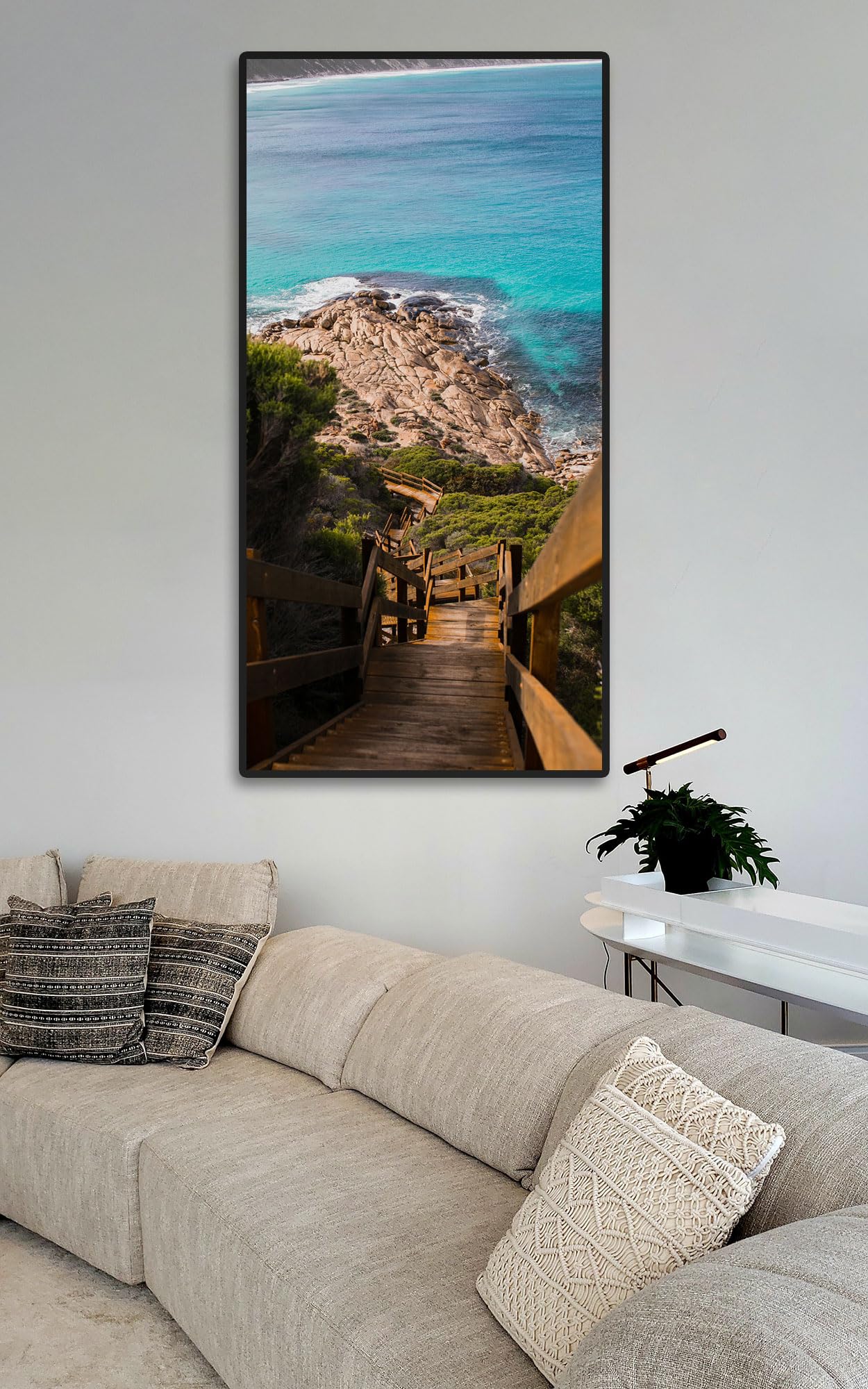 Instarry 5D Diamond Painting Ponte Della Foresta di Shanshui Artigianato Decorazione per Casa e Pareti 120x60 cm