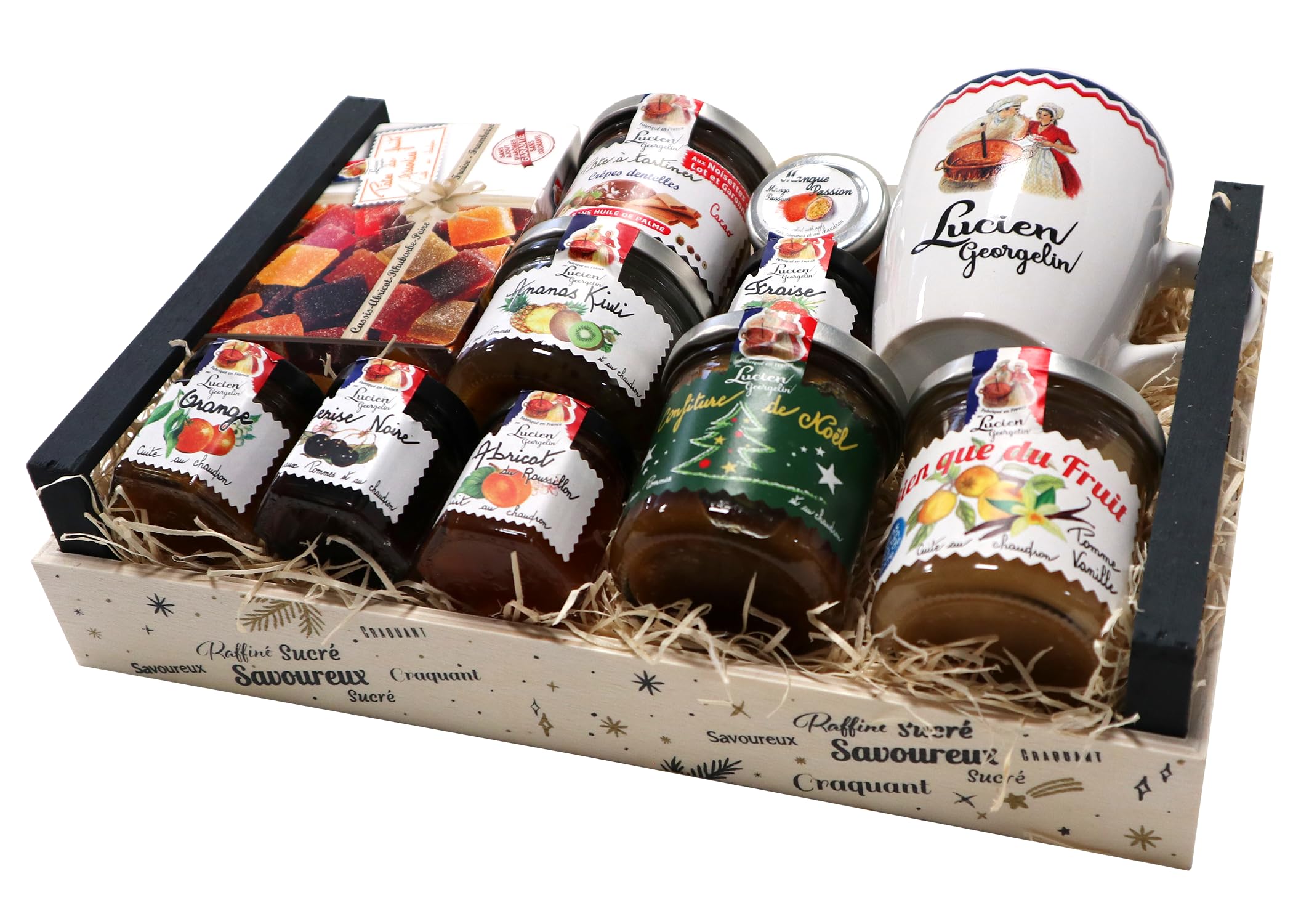 Lucien Georgelin Coffret cadeau Cagette Anaé 906g