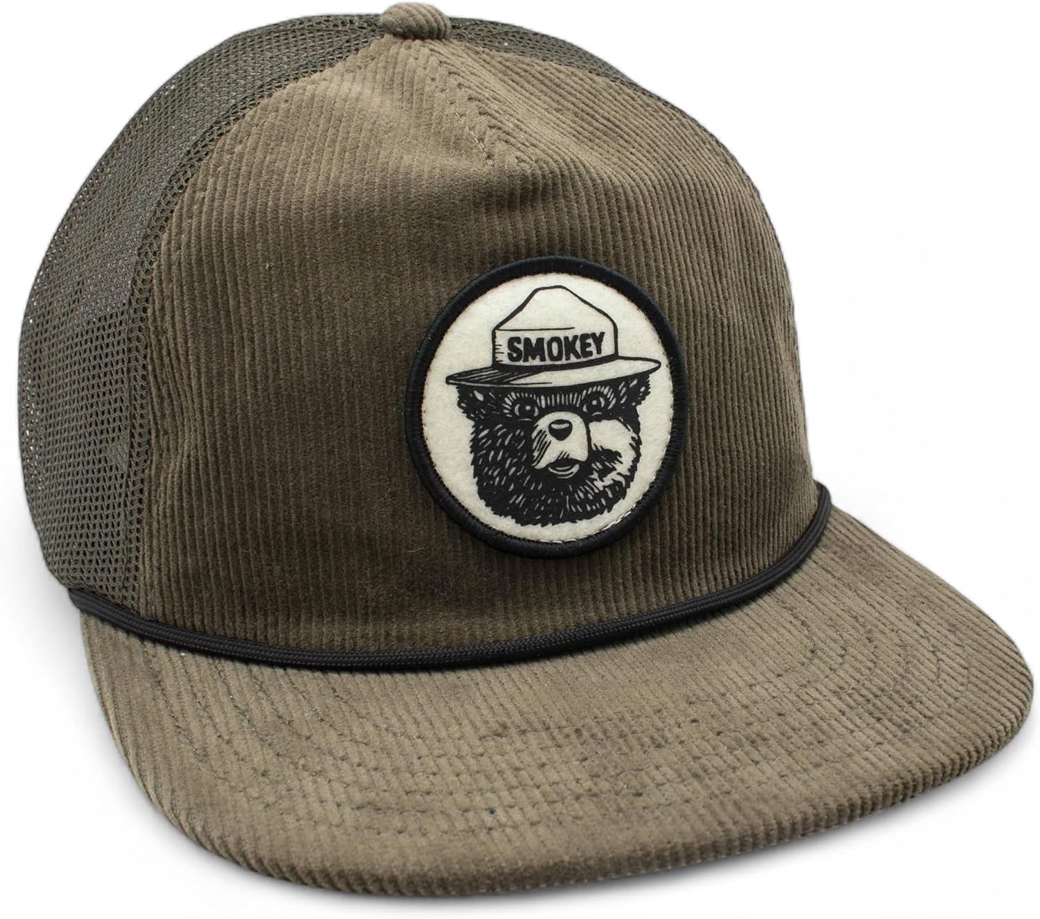 AMERICAN NEEDLE Smokey The Bear Patch Unisex Adjustable Snapback Baseball Hat