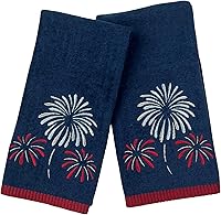 Vista 28 de Serafina Home Toallas de mano suaves y absorbentes para invitados de ballena de verano: saludos amigables con el océano, 2 piezas (Whale Hello There)