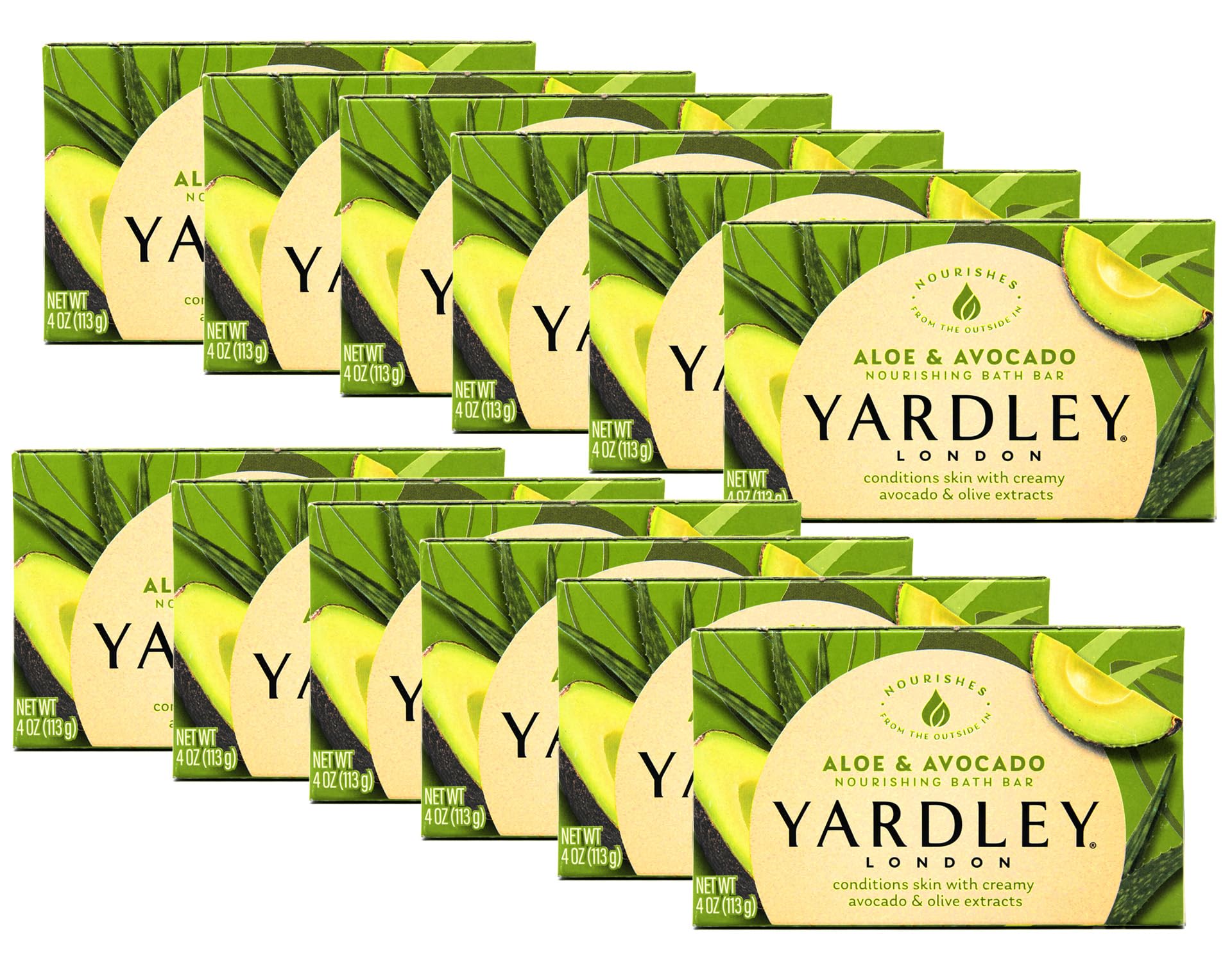 Yardley London Aloe and Avocado Bath Bar