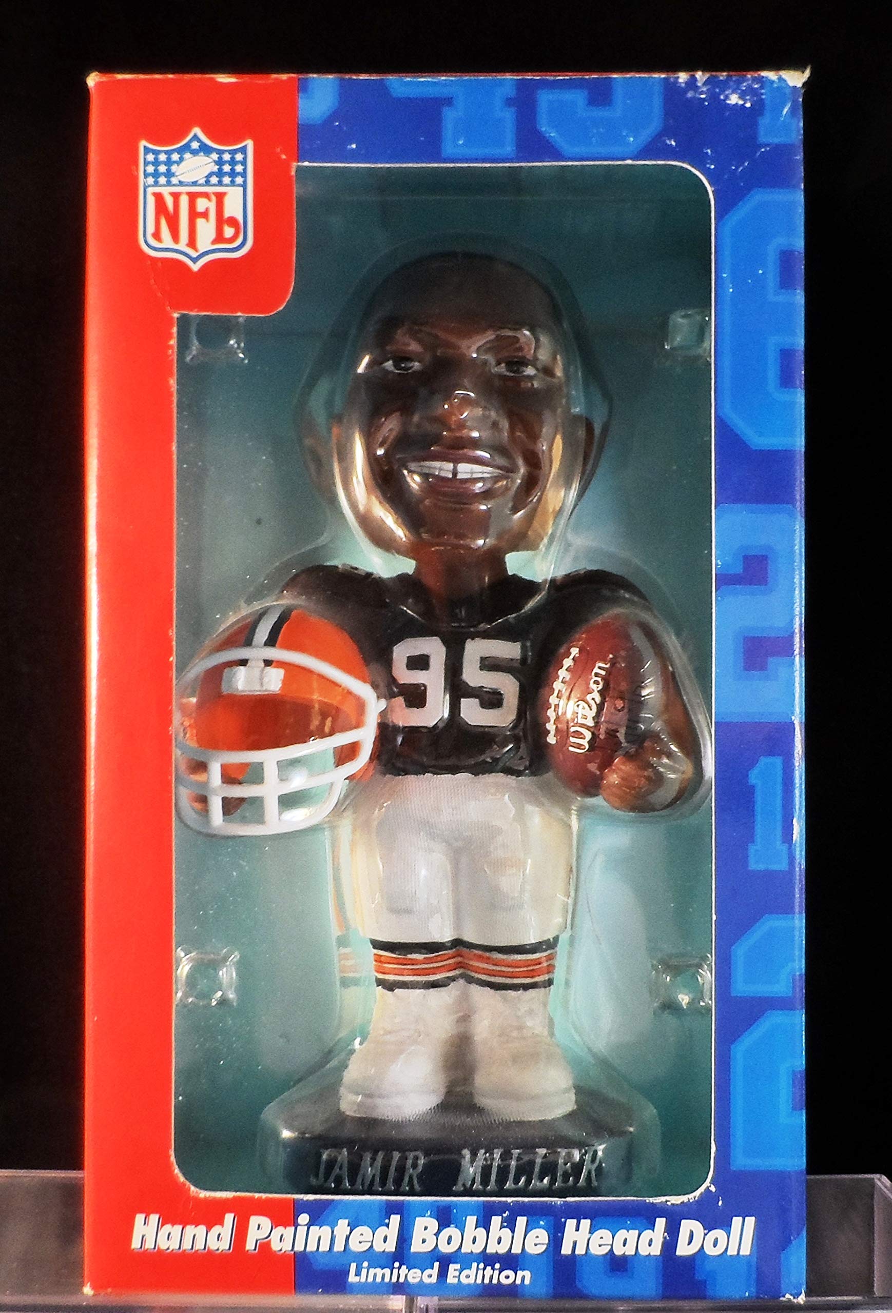 Bobble DobblesJamir Miller Cleveland Browns Ceramic Bobblehead