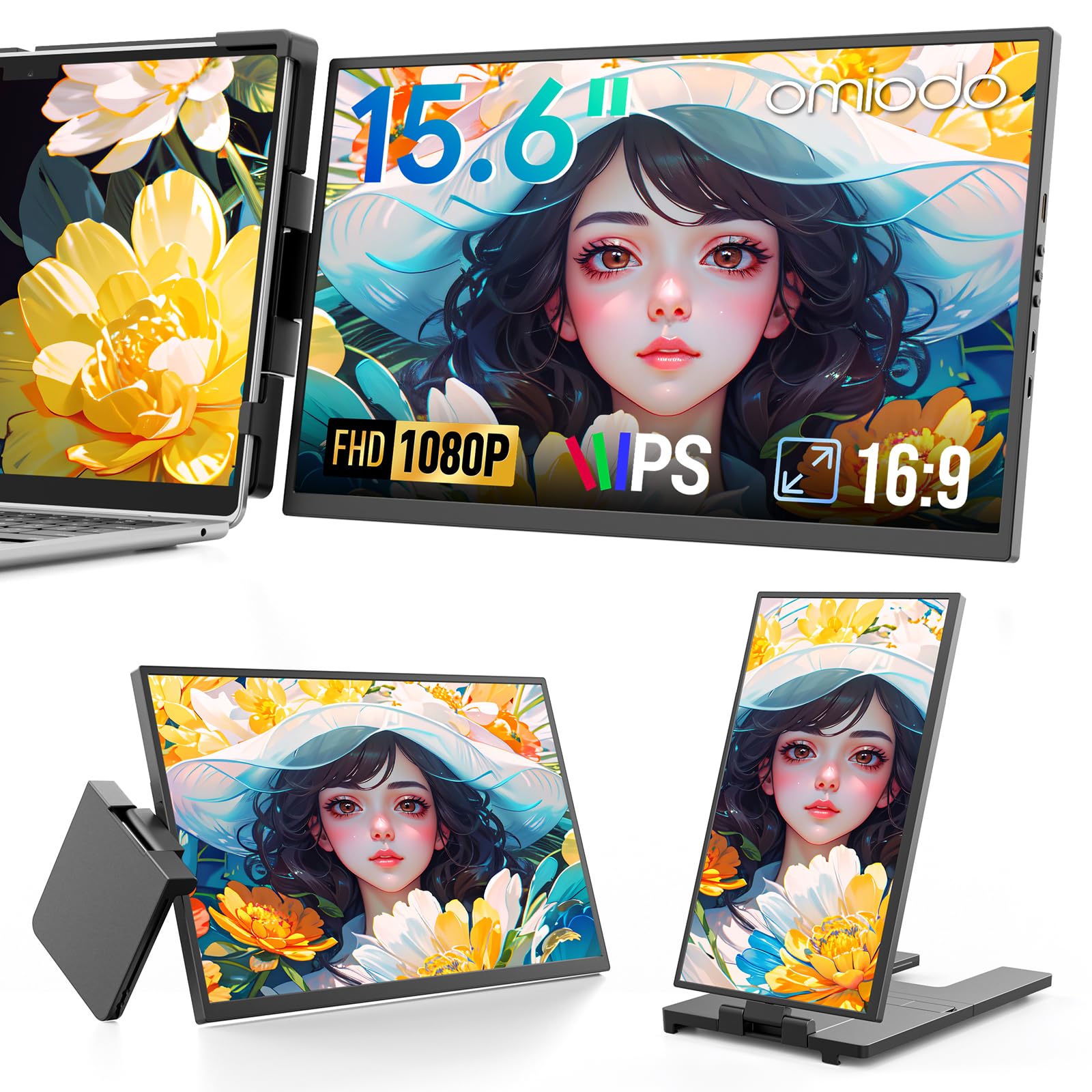Photo 1 of Omiodo 15.6" FHD Portable Monitor