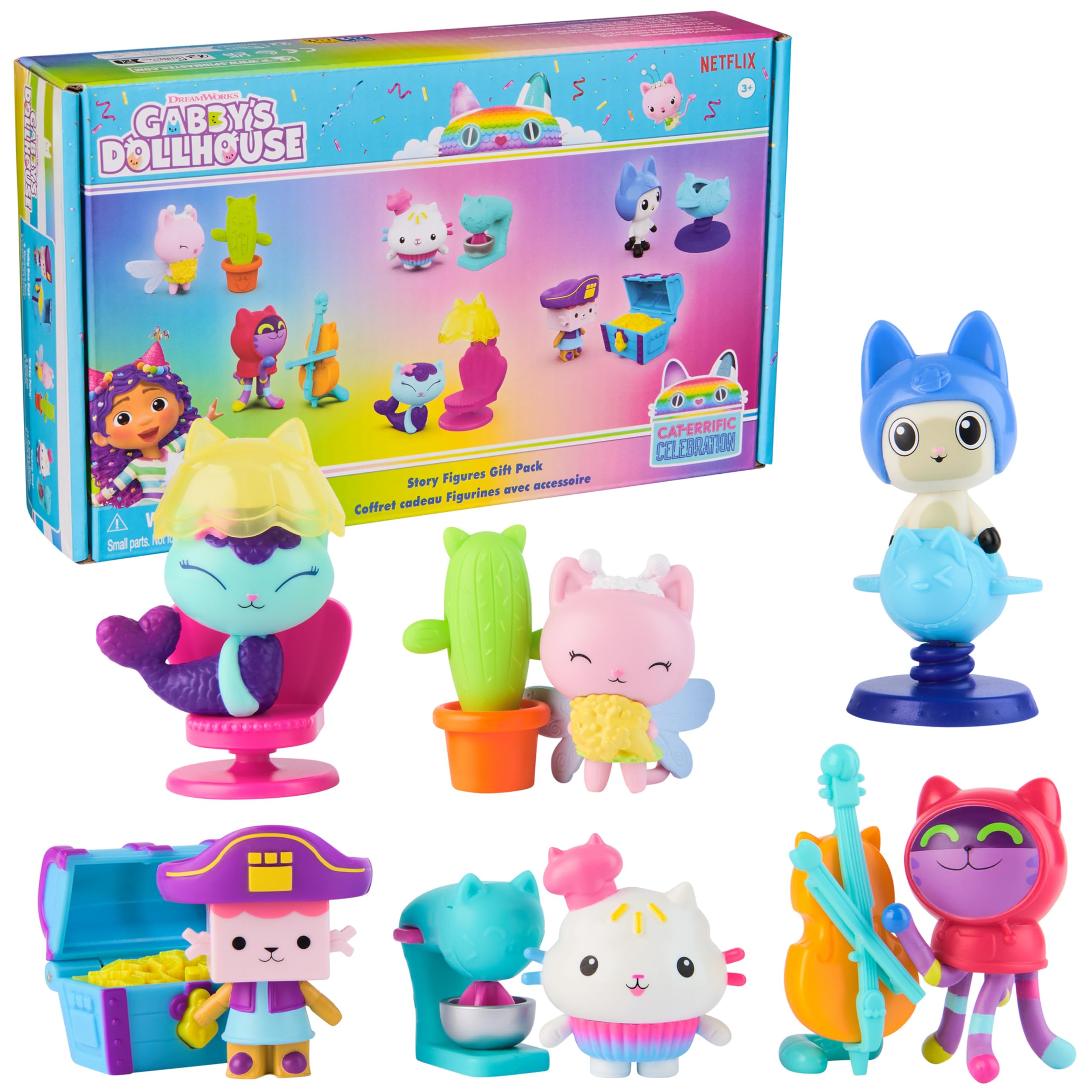 Gabby出品　まとめて15個 Gabby's Dollhouse 12-Piece Story Figures Gift Pack