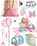 ROBUD Kids Explorer Kit, Bug Catcher Kit with Costume Set, Outdoor Exploration Set for Camping, Montessroi Toy for Kids Coming Closer to Nature,WRP07