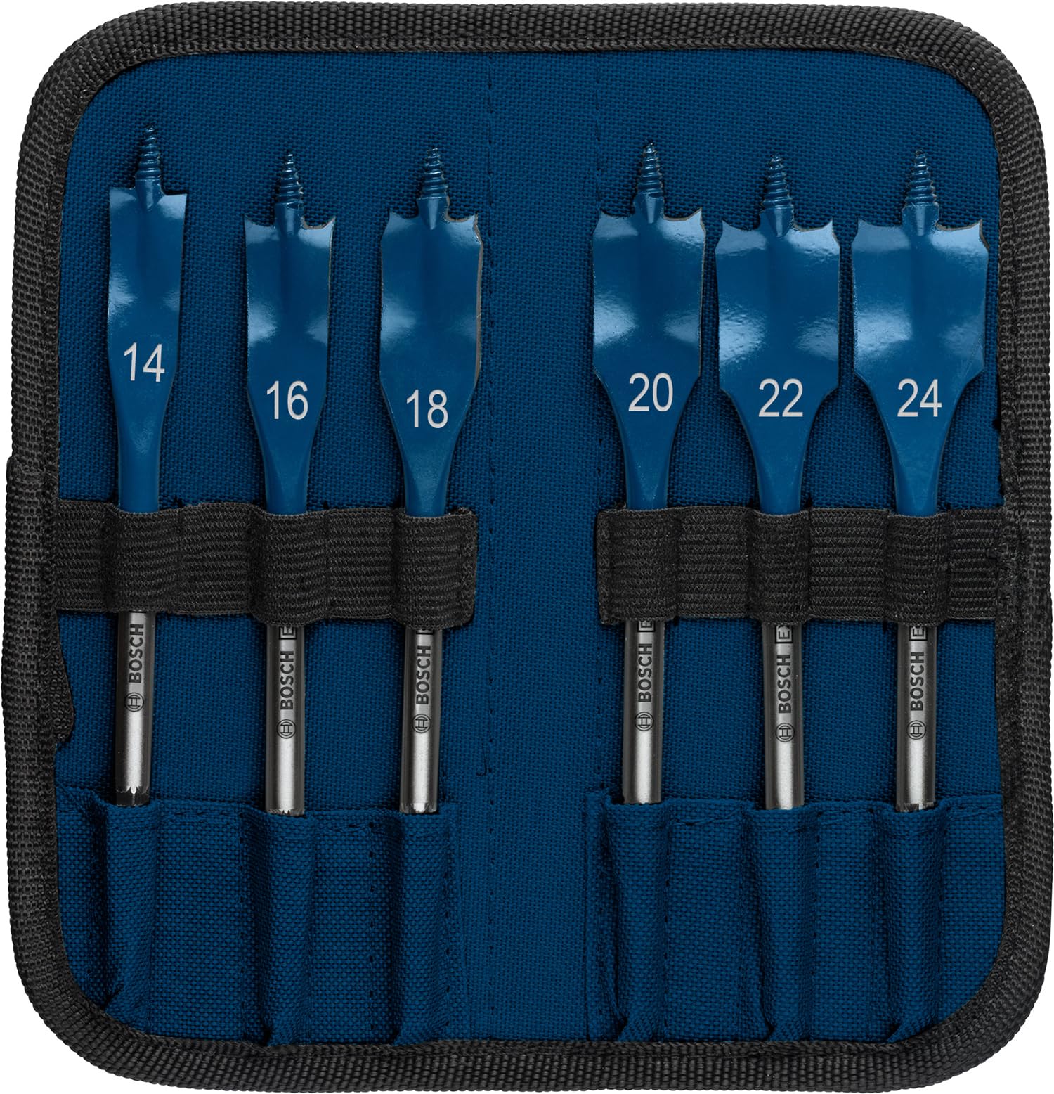 Bosch Bosch 6x EXPERT Self Cut Speed Spade Drill Bit Set (for Softwood, Particleboard, Ø 14-24 mm, Professional Accessory Rotary Drill