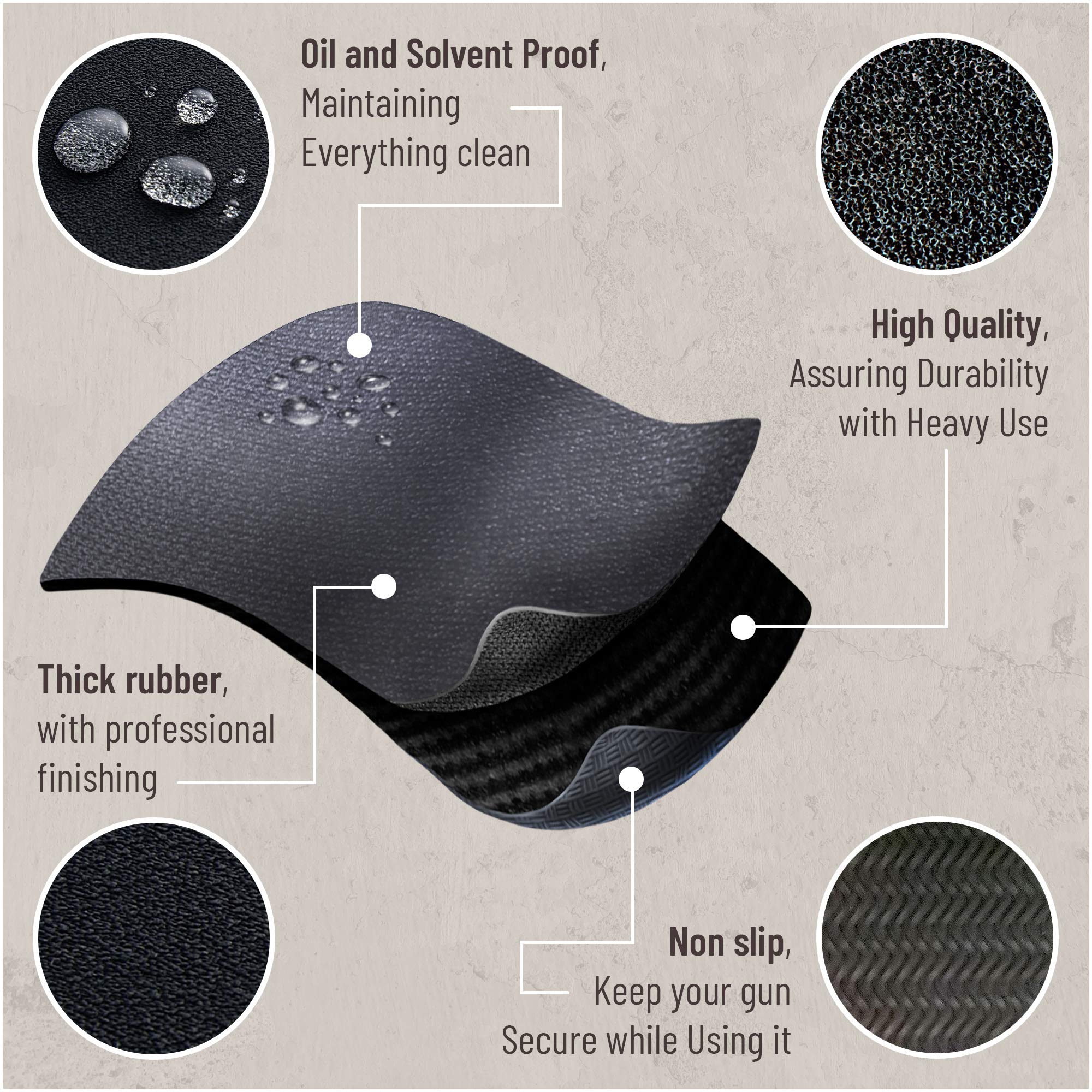 Gun Cleaning Mat - Protect Your Workbench -5